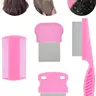 4pcs Dandruff Comb Set, Scalp Psoriasis Lice Comb, Fine Tooth Combs for Hair Care, Hair Styling Combs, Hair Detangling Comb, Multi-Functional Massage Comb for Women, Hair Tool