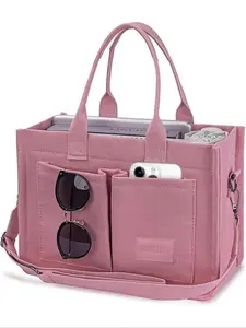 Summer Trendy Tote Bag for Women - Lightweight Pattern Work Bag with Perfect Size for Commuting, Makeup & Travel | Versatile Everyday Beach Tote, Practical Gift for Girls, Christmas gift
