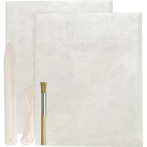 Book Binding Cloth, 2PCS 39x55 Inches Book Cloth for Book Making Bookbinding, Cloth Book Repair Cloth Material for Repairing Binding of Old Books