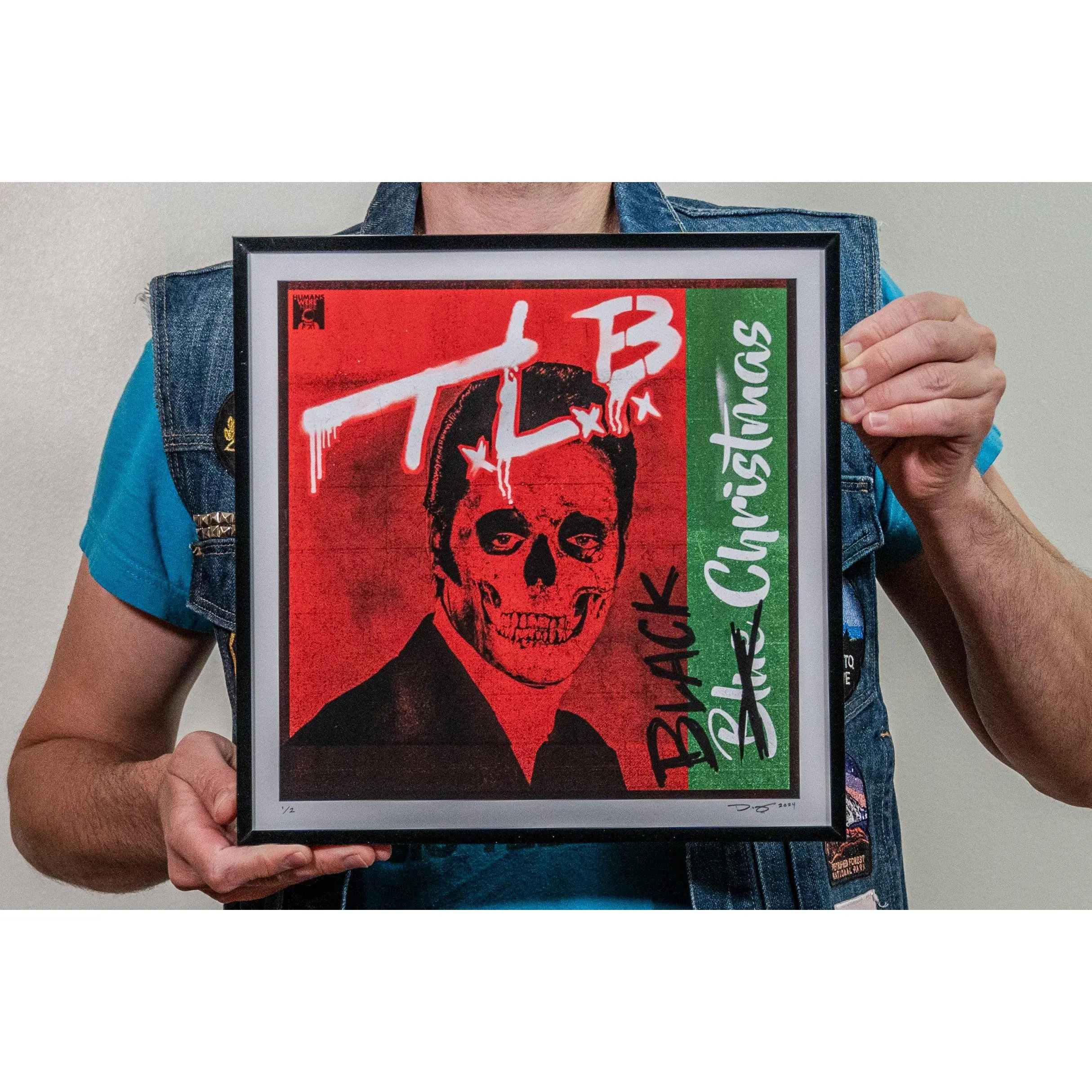 🔥NEW🔥 - Black Christmas - 12x12 Archival Giclee Print