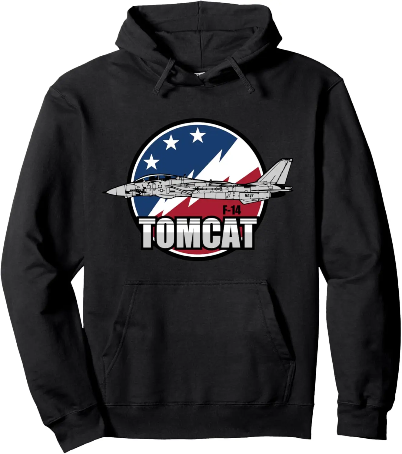 F-14 Tomcat Patch Pullover Hoodie
