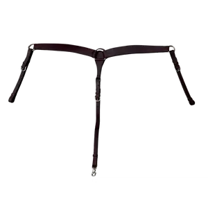 Dark Oil 2" Breast Collar w/Stainless Hardware