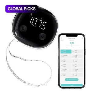 Smart Ruler Body Measurement Tape, Digital Tape Measure, LED HD Full Screen Fitness Tool, Fitdays APP Compatible, No Ca Prop 65 Warning #GLOBAL PICKS