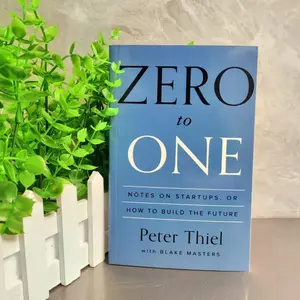 Zero To One By Peter Thiel with Blake Masters Notes on Startups How To Build The Future Encourage 224 Pages Book