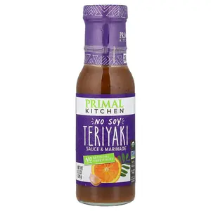 Primal Kitchen No Soy Teriyaki Sauce & Marinade, 8.5 oz (241 g)