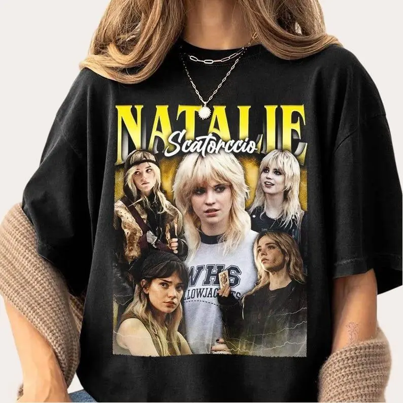 Natalie Scatorccio Yellowjackets Vintage T-Shirt, Retro TV Show Fan Tee, Unisex Gift Shirt, Classic Yellowjackets Apparel