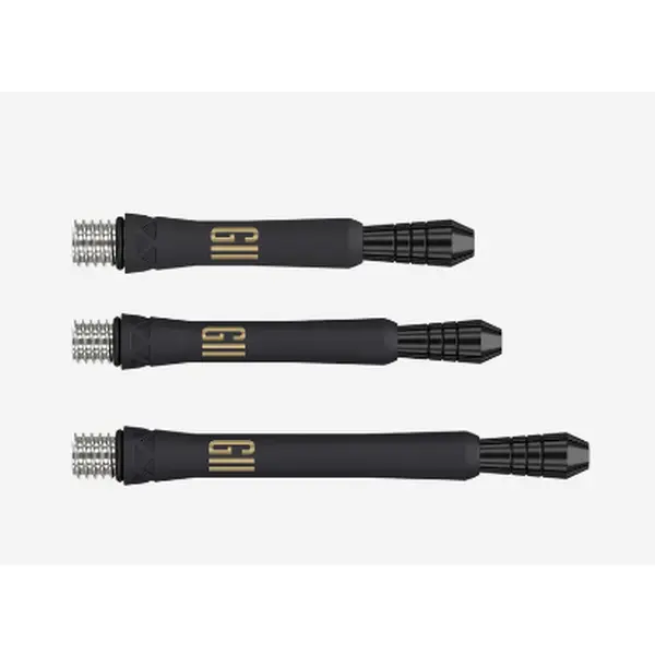 G11 Titanium Dart Shafts with Performance Nitride Coating, Aluminium Tops for Better Grip, and 2BA Thread for Balanced Dart Play, Aluminium Alloy, Balanced Gameplay, Greater Endurance, Intense Gameplay, Enhanced Grip, Precision Moulded 2Ba Thread, Threade