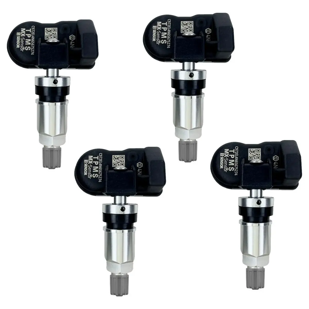 Universal Programmable 2-in-1 Dual Frequency 315-433MHz Tire Sensors, Overseas Version Auto Replacement Car Part for Tire Pressure Monitoring System