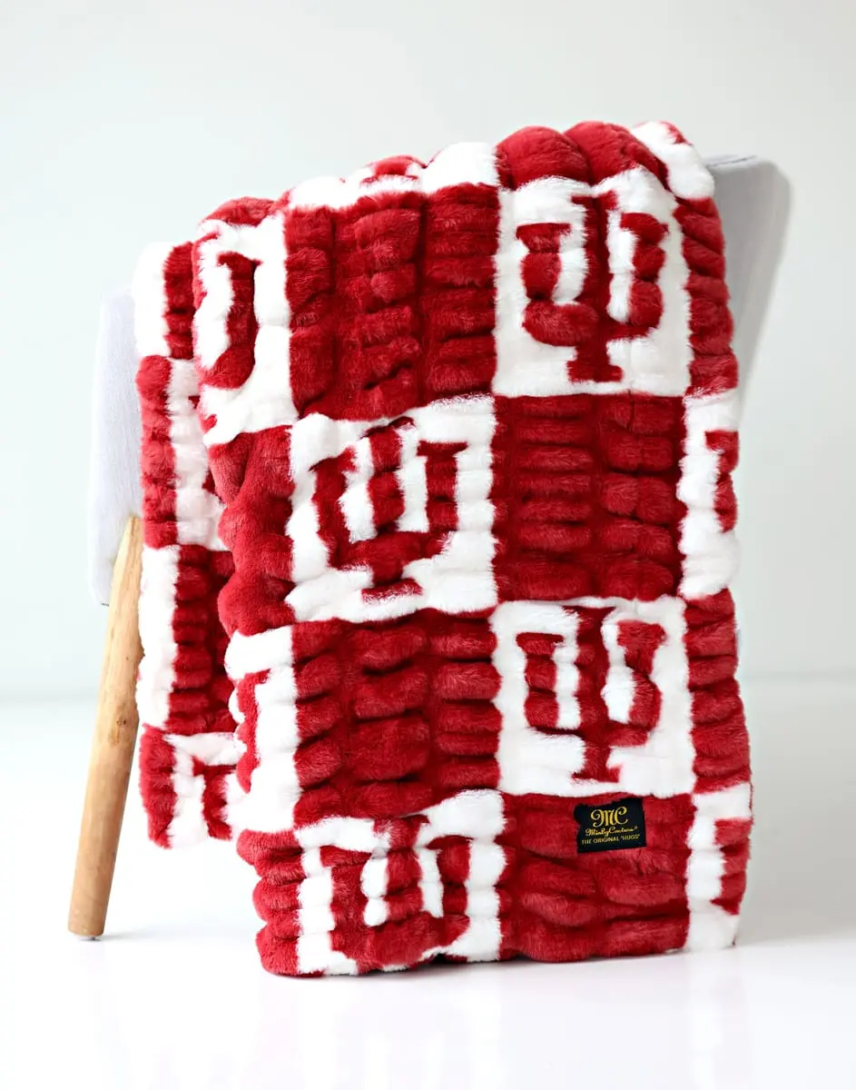 Official IU License Indiana University Hoosiers Blanket - Cozy Hugs Throw Blanket for Bedding & Linens Use Official IU License Indiana University Hoosiers Blanket - Cozy Hugs Throw Blanket for Bedding & Linens Use