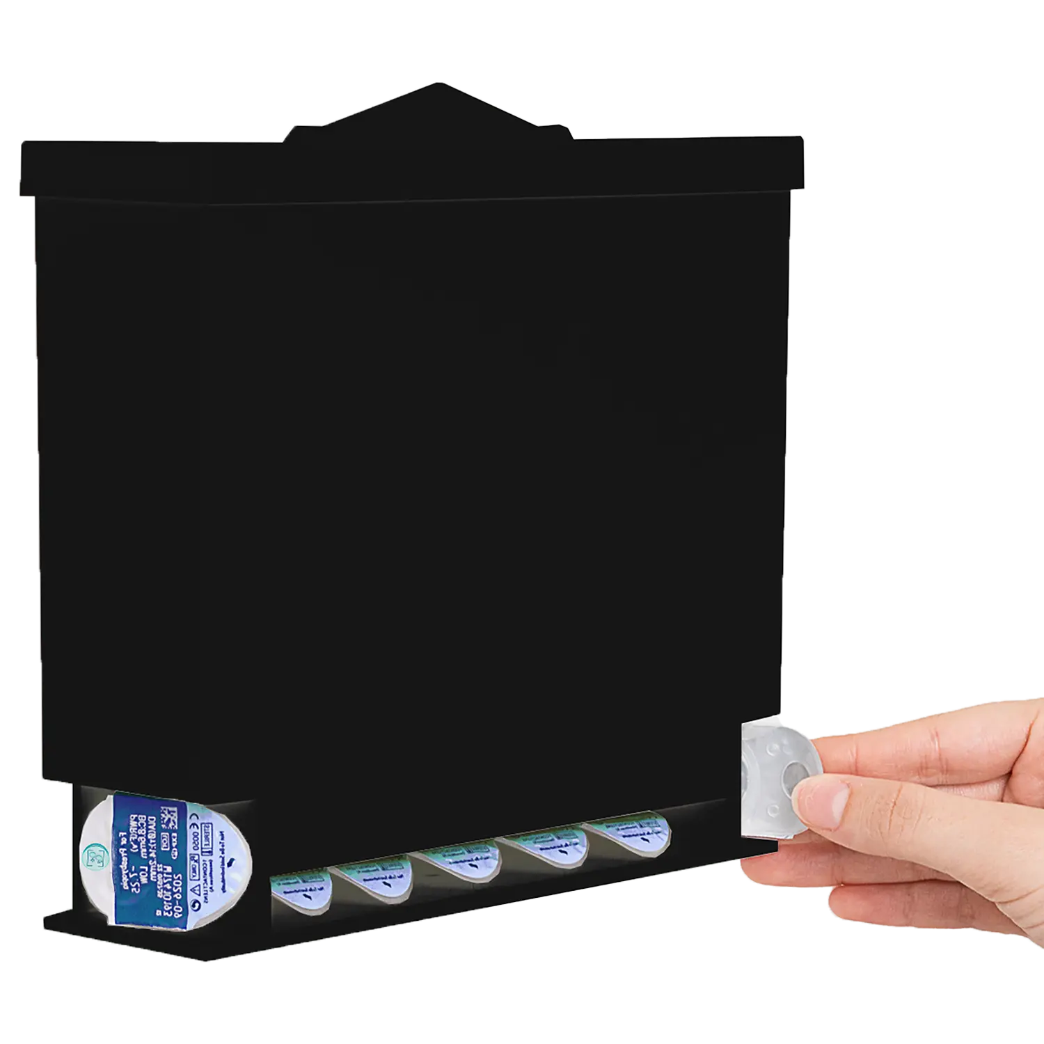 OptoOrg Plastic DailyLens Hanging Contact Container for Storing Lenses - Home Organizer