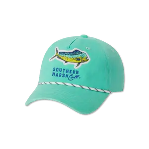 Youth Ensenada Rope Hat - Mahi Mahi Patch