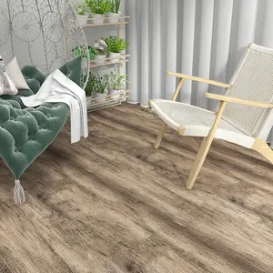 Wood Grain Self Adhesive Floor Sticker, 1 Count Removable Waterproof Floor Decal for Home Decor, Self Adhesive Tiles, Flooring, Mean Girls Decorations