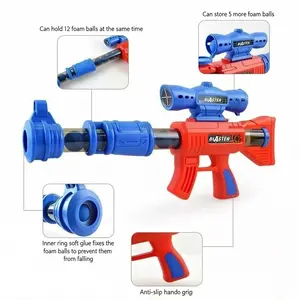 Children's Day  Kids Air Blaster Soft Foam Dart Toy Gun - Pneumatic Shooter for Parent-Child Battle Games effect