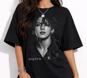 Jungkook shirt, Korean Idol Graphic Tee, Unisex T-shirt, Music Fan Gift, Korean Pop Idol Shirt, Birthday Gift Idea, jungkook T-shirt