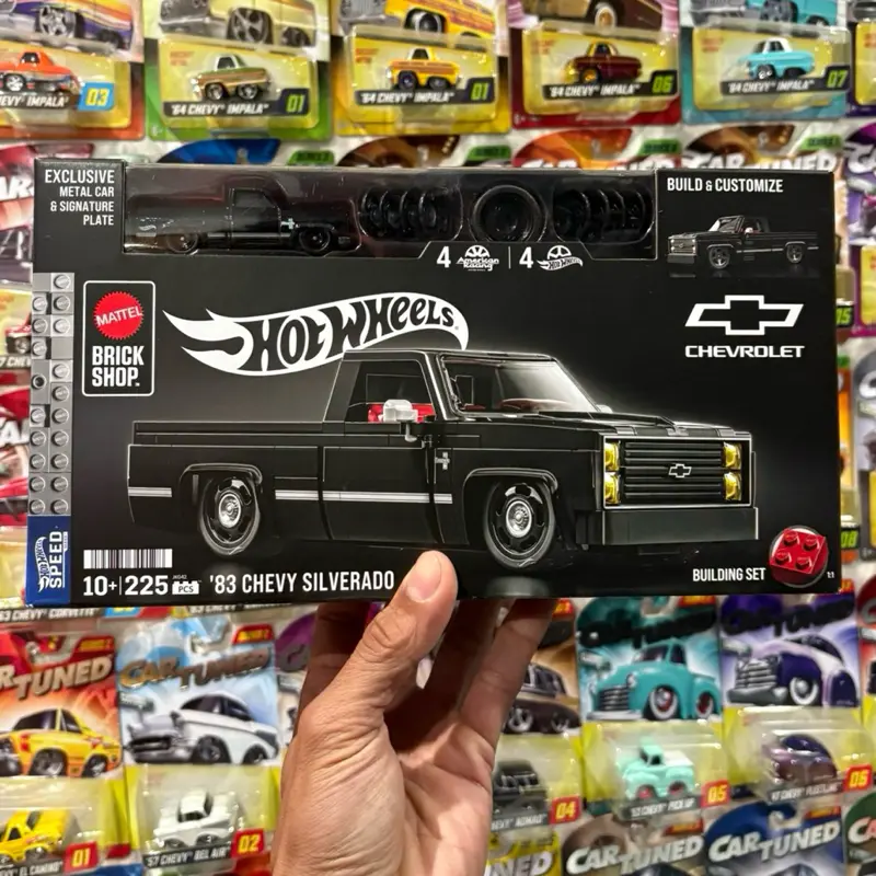 Mattel Brick Shop 1983 Chevy Silverado Build kit Mattel Brick Shop 1983 Chevy Silverado Build kit