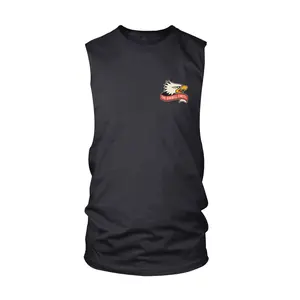 Tread Lightly Cut-Off Tank - Black