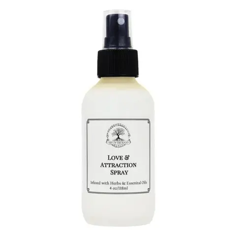 Love & Attraction Room & Body Spray - 4 oz Lavender & Rose Fragrance Infused with Herbs for Stronger Relationships & Romantic Experiences | Art Of The Root