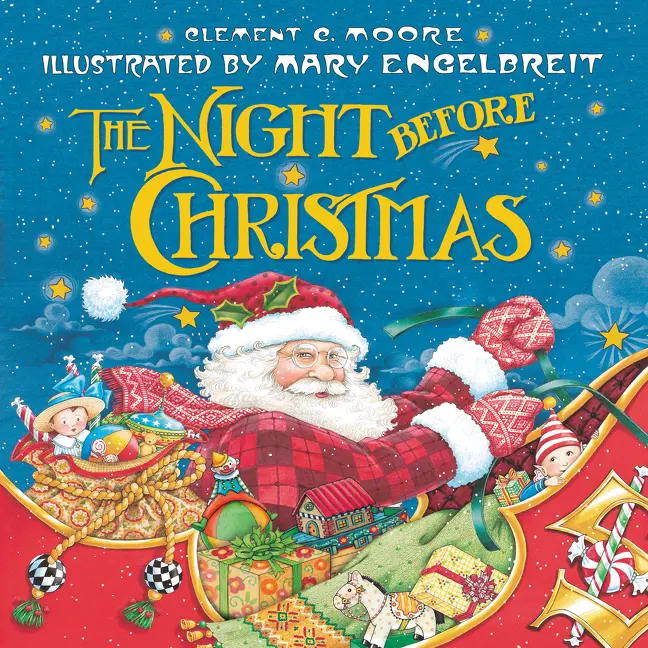 The Night Before Christmas: A Christmas Holiday Book for Kids by Clement C. Moore||Mary Engelbreit [Hardback Book]