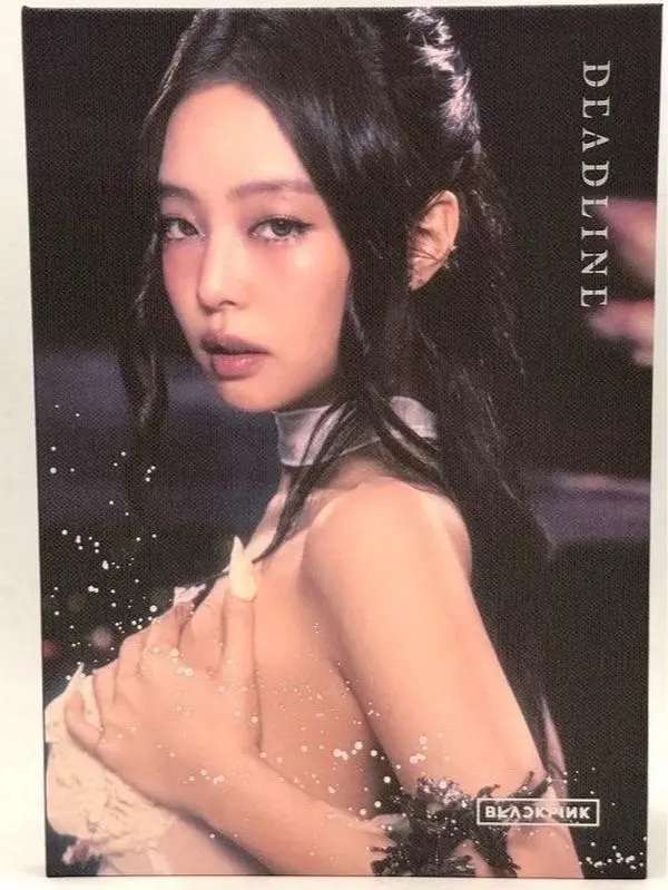 BLACKPINK - 3rd Mini Album DEADLINE K-Pop CD (JENNIE Silver Edition) with Poster and Photocards
