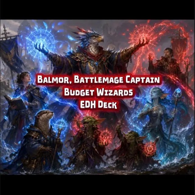 Balmor, Battlemage Captain Wizards Budget 100 Card EDH Deck