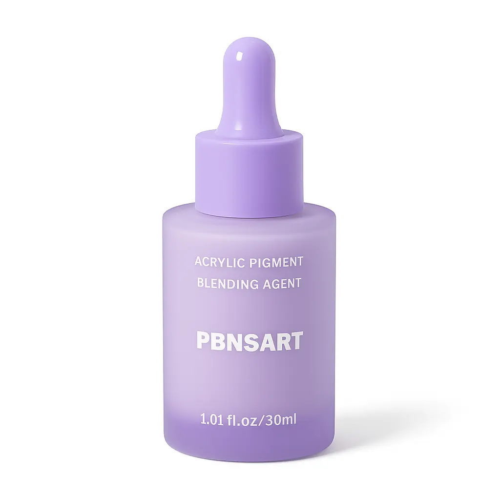 PBNSART Acrylic Pigment Blending Agent - Art Supply for Color Matching, Watercolor, Paint by Numbers, 1.01oz(30ml)