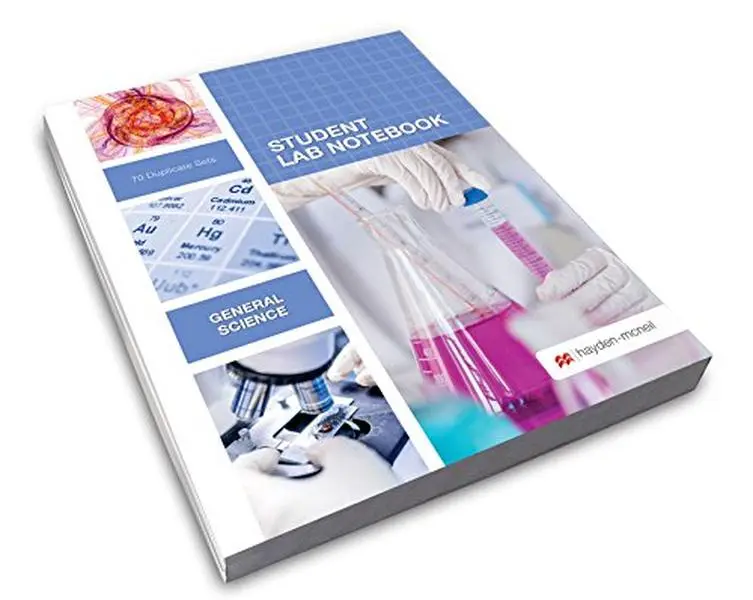 USED-Scientific Lab Notebook: 70 Carbonless Duplicate Sets by Hayden-McNeil (Paperback)