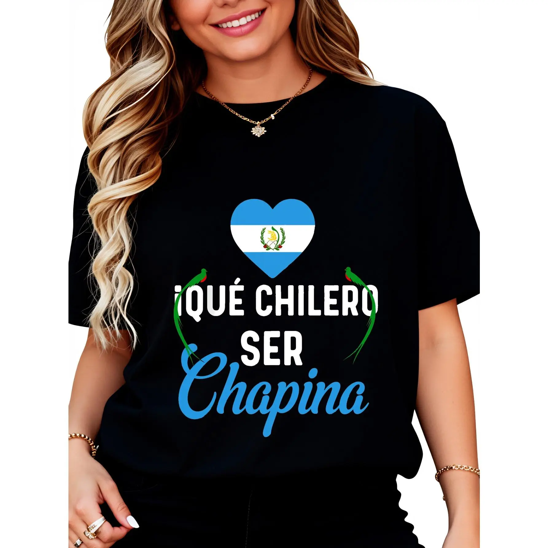 Unisex Cotton T-Shirt - Heart Flag Text Design Print, Short-Sleeve Top, Comfortable Fit for Men and Women