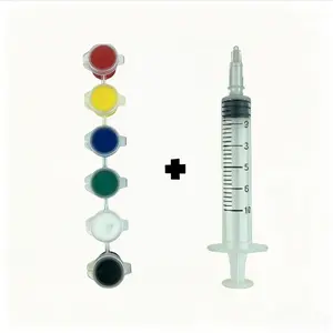 Squishy Toy Dye Set with Six Vibrant Colors for Engaging Play