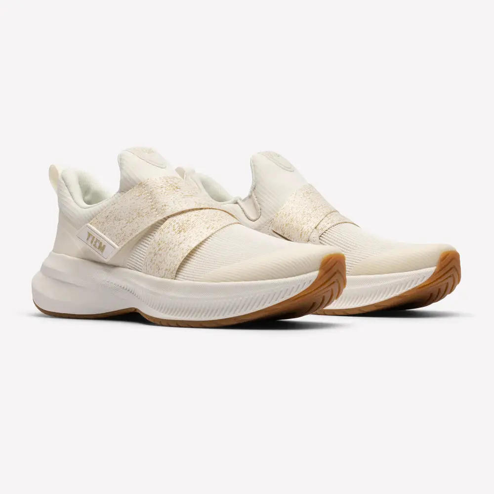 Tiem Lynx Cycling shoes - Champagne/Gold