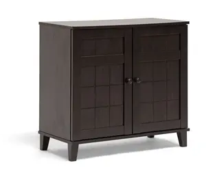 Glidden Wood Modern Shoe Cabinet (Short)