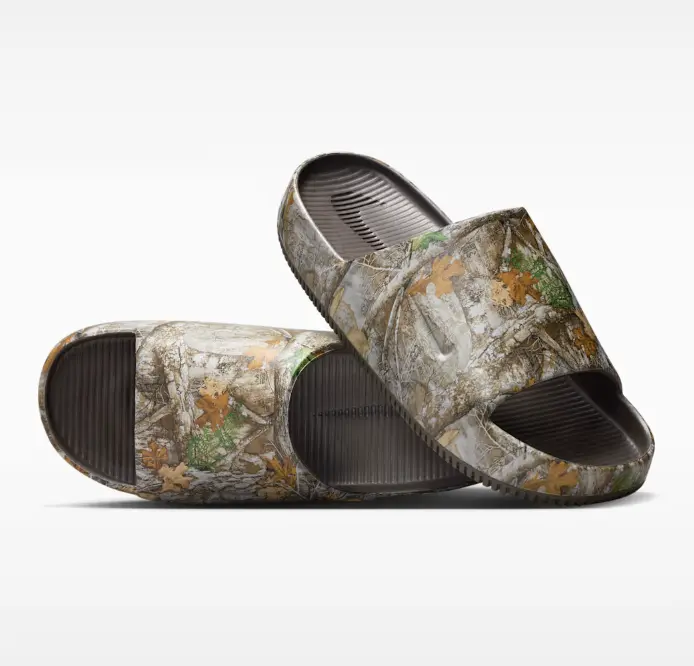Nike Calm Slide Camo RealTree Camo Men's Slides SKU: IB2885-200 Footwear Athletic Sandals Slides for Men Men's Shoes Gym Shoes
