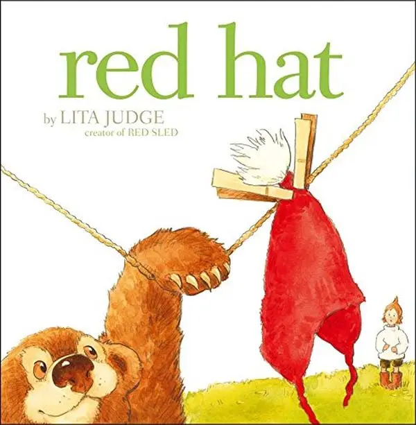 USED Book - Red Sled: Red Hat by Lita Judge (Paperback) - english