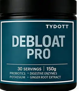 TYDOTT Debloat Pro, Contains Probiotics and Digestive Enzymes to Relieve Bloating, Supports Gut Health, Nutrient Absorption, and Stomach Comfort to Support Digestive Health