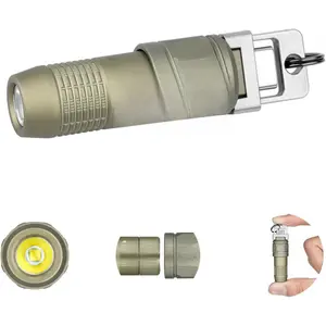 Ultra Rechargeable EDC Flashlight, 80 Lumens Mini LED Keychain Light, Easy take with Pocket or Attach to Keyring, Bag, for Everyday Carry and Emergencies (2026