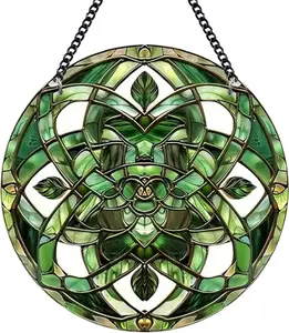 Celtic Knot Plexiglass Suncatcher - Sun Catchers Indoor Window, Window Decorations for Glass Windows - Symbolic Hanging Decoration,  for History Lovers and Celtic Culture Enthusiasts
