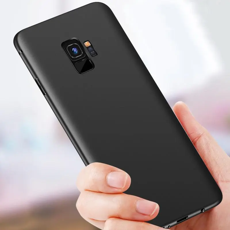 HereCase Ultra-thin Soft Matte Case for Samsung Galaxy S9 /S9 Plus Cases TPU Flexible Slim Gel Back Cover for Samsung S9Plus