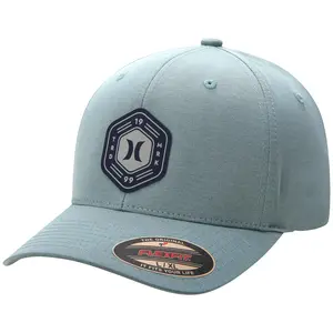 Hurley Men's Baseball Cap - Moisture-Wicking Quick-Dry Curved Bill Fitted Baseball Hats for Men (Sizes: S-XL)
