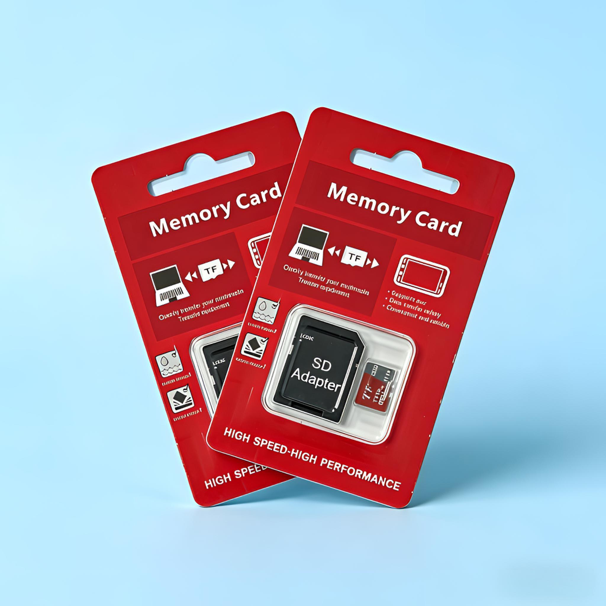 2 Pack x 1 TB Micro SD Memory TF Card with Adapter, Universal Compatible Type Memory Card, Expanded Storage Memory Card