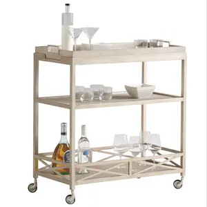 Anacapa Metal Bar Cart
