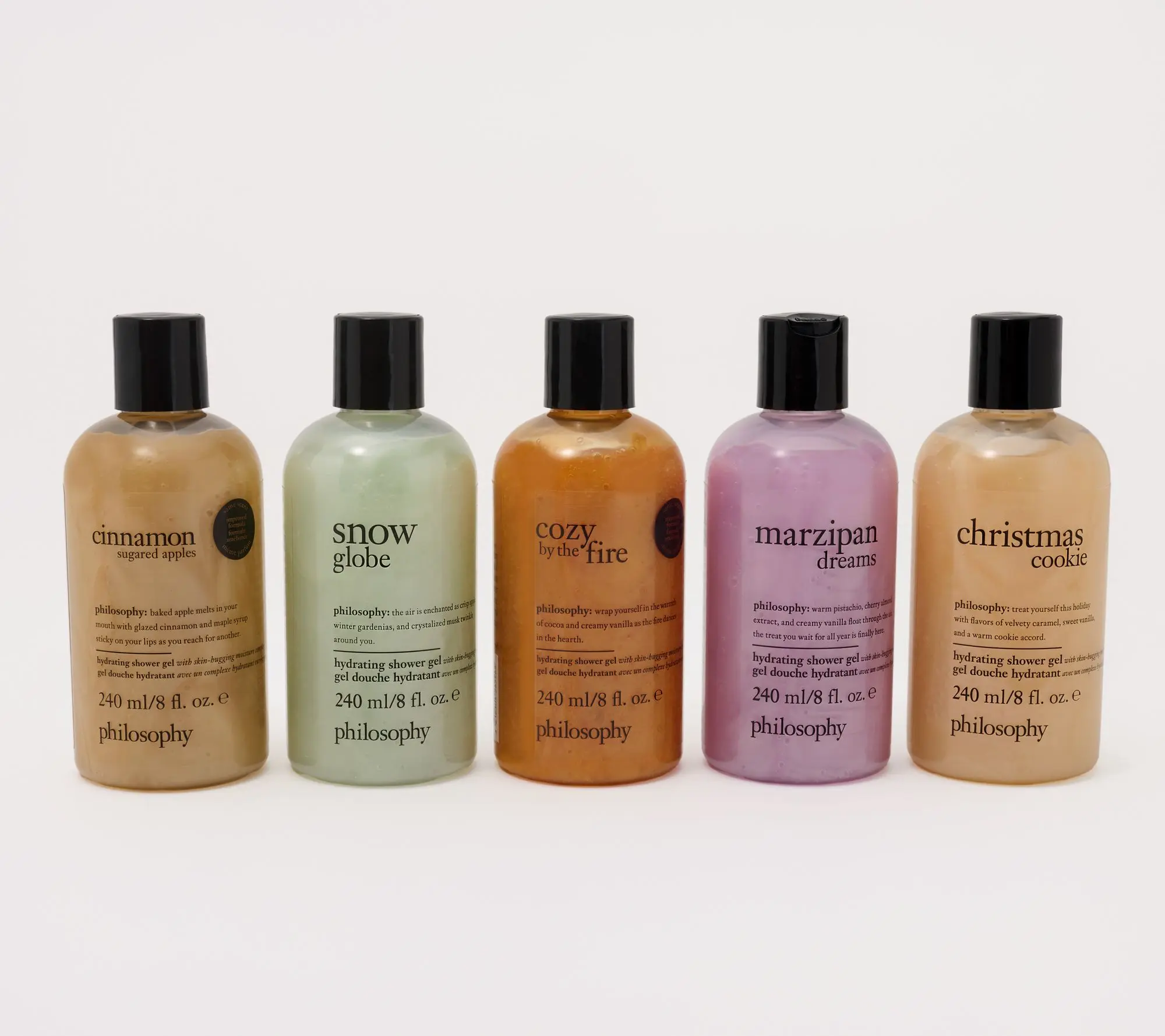 philosophy 5-piece 8oz seasonal shower gel collection philosophy 5-piece 8oz seasonal shower gel collection
