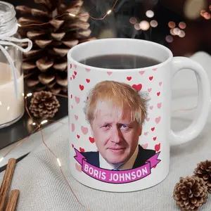 Boris Johnson Cute  Gift, 11oz and 15oz Coffee/Tea , Boris Johnson Ceramic Mug, Cool Funny Boris Johnson  #347