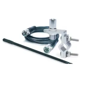 TruckSpec  3 ft. Standard Series Mirror Mount Fiberglass CB Antenna Kit - Black