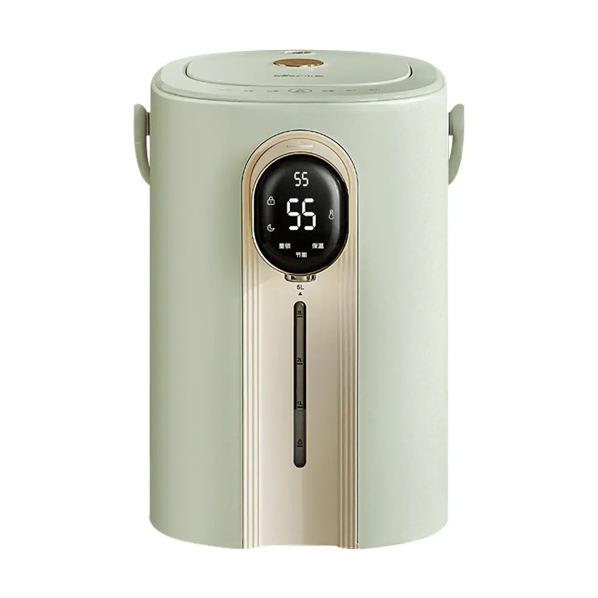 Bear BEAR Electric Kettle 5L - 304 Stainless Steel Antibacterial Water Boiler - Chlorine Removal - Mint Green ZDH-H50H3