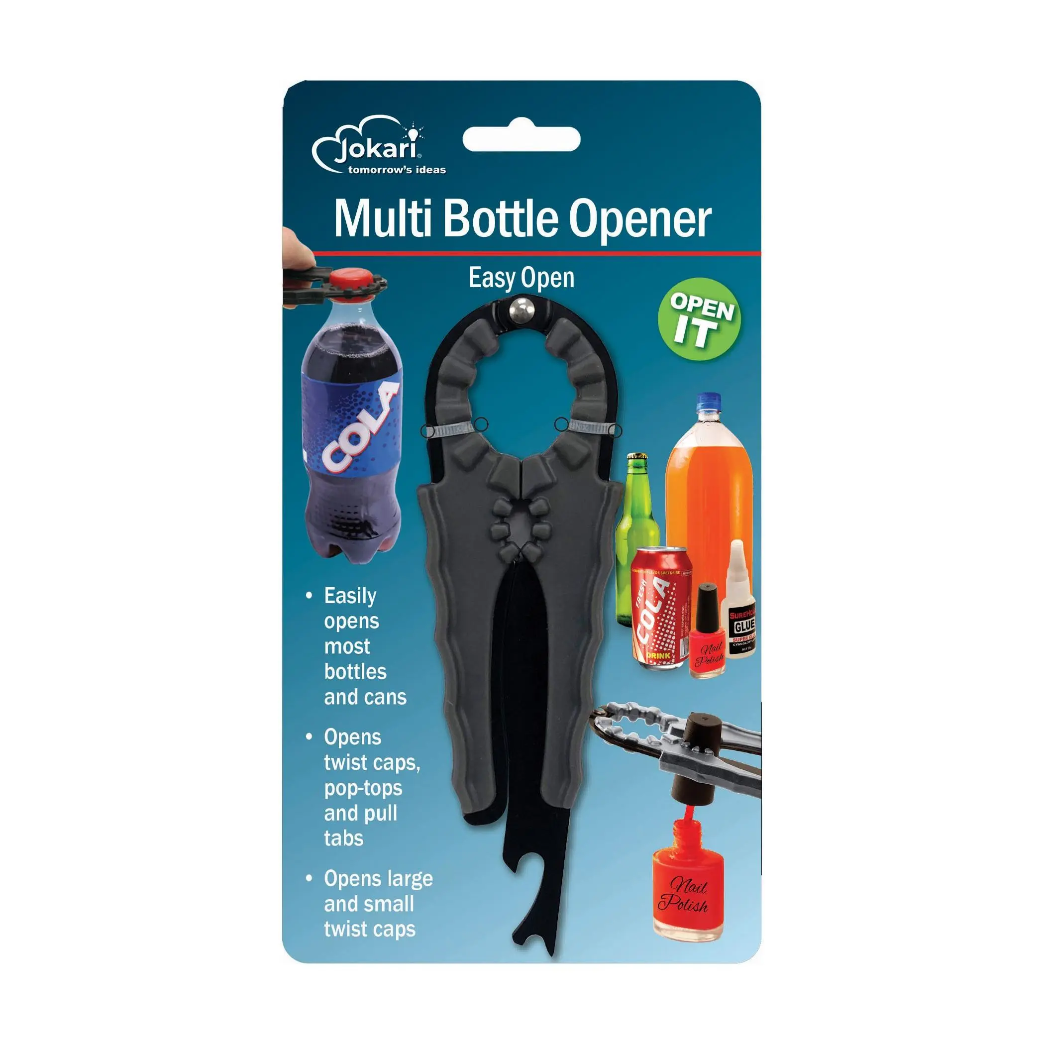 Jokari Multifunction Bottle Opener, Set of 3 Jokari Multifunction Bottle Opener, Set of 3