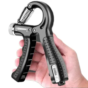 Adjustable Forearm Strengthener Grip and Hand Strength Trainer 11-132lbs 5-60kg for Musicians Athletes & Hand Injury Recovery Compact Portable On-The-Go Training