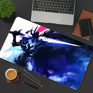 Extra Large Gaming Mousepad with Non-Slip Rubber Base, Stitched Edges Desk Mat for Gaming and Home Office Decor, Computer Accessories