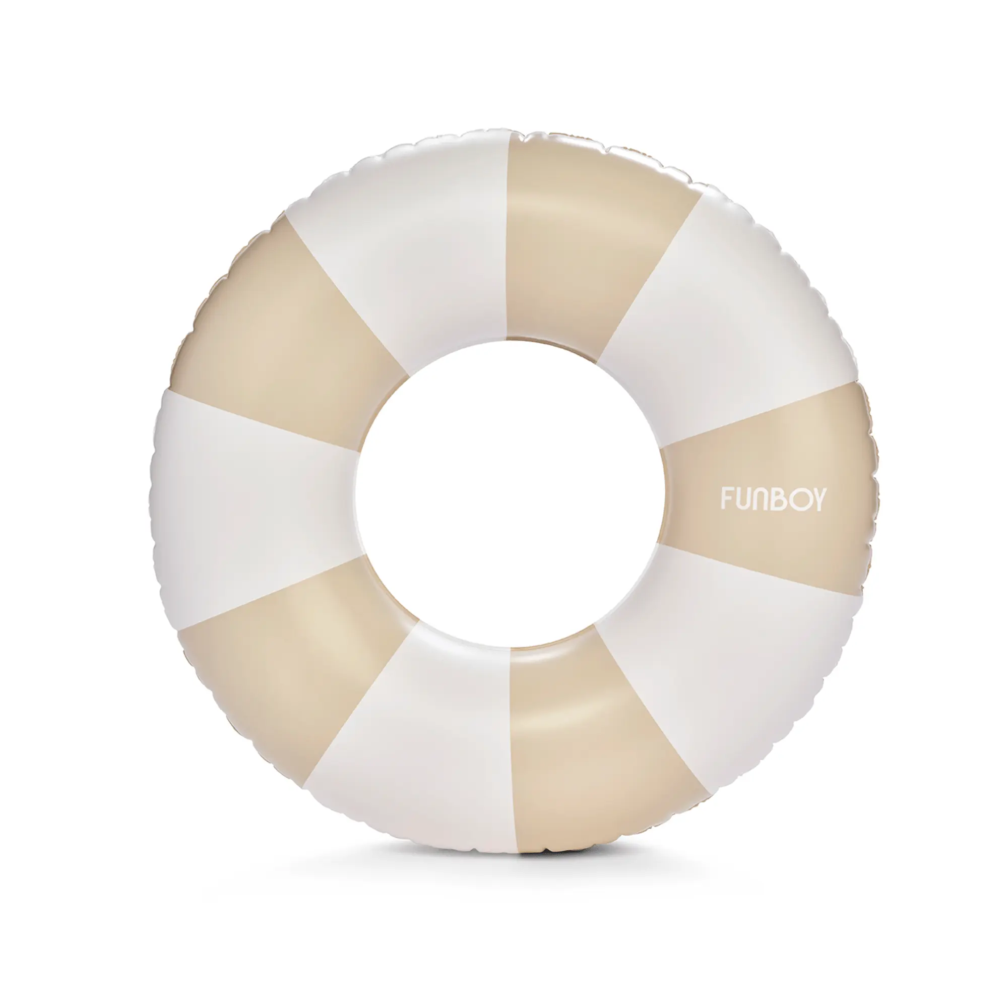 FUNBOY Youth Inflatable Vintage Beach Pool Ring Float - 34" Diameter, Lightweight, Easy-Pack Swimming Float for Beach Use