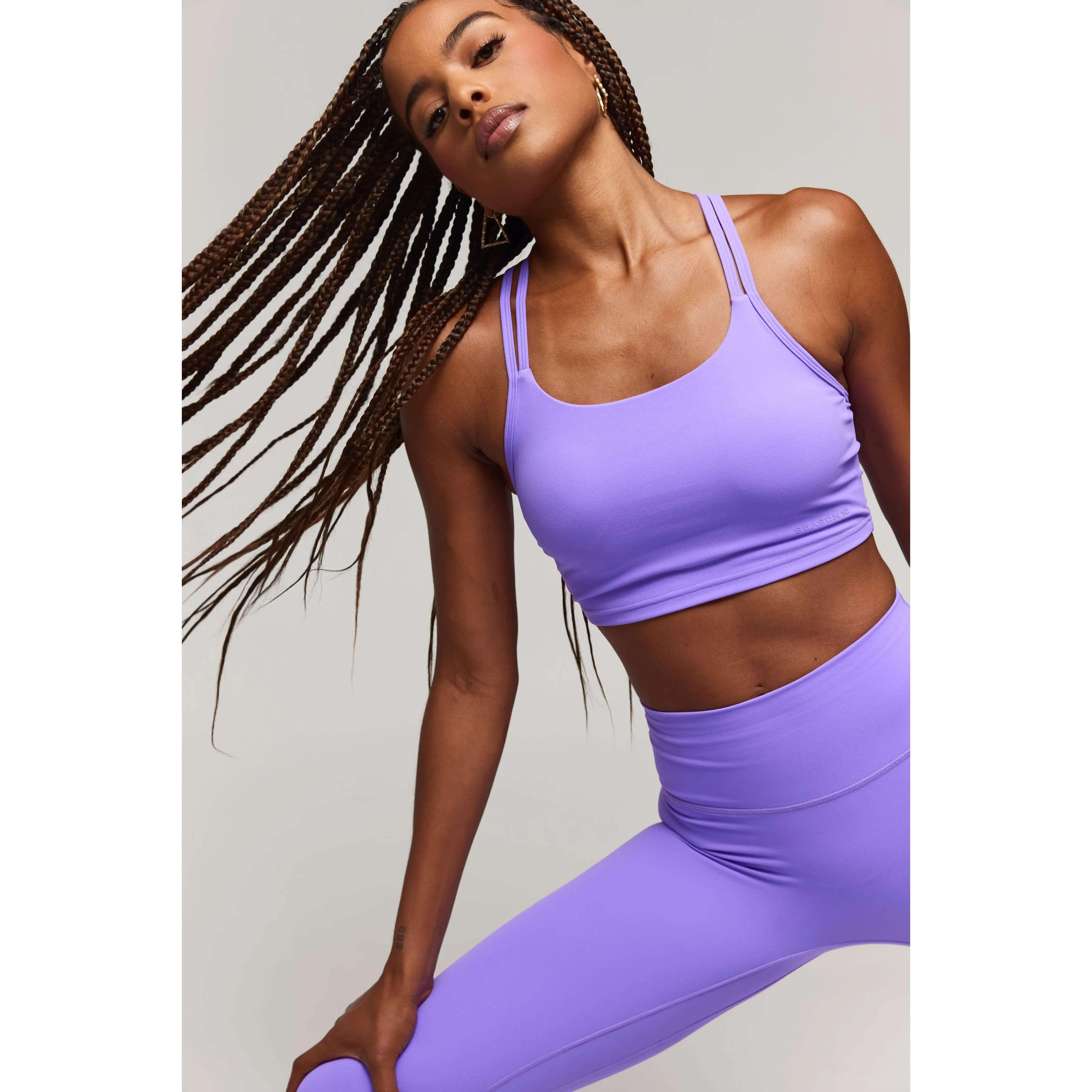 SZN Seamless High Rise Leggings - Lilac