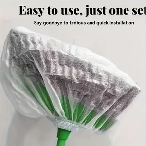 200 Disposable Broom Covers, Electrostatic Hair and Dust Adsorption, Non-Polyester, No Wash, Time-Saving Cleaning, for Cars, Electronics, Walls