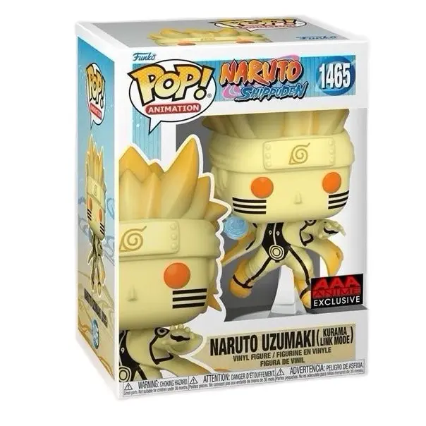 Funko Pop! Naruto Uzamaki #1465 (Kurama Link)  (Naruto) Vinyl Figure - Anime Fan - Collectible